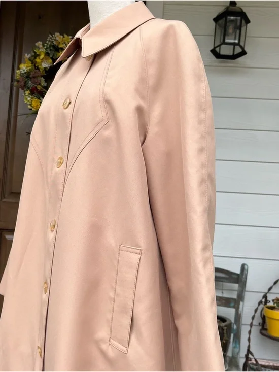 Vintage 60s Misty Harbor "Any Weather" Trench Coat - Picture 4 of 15